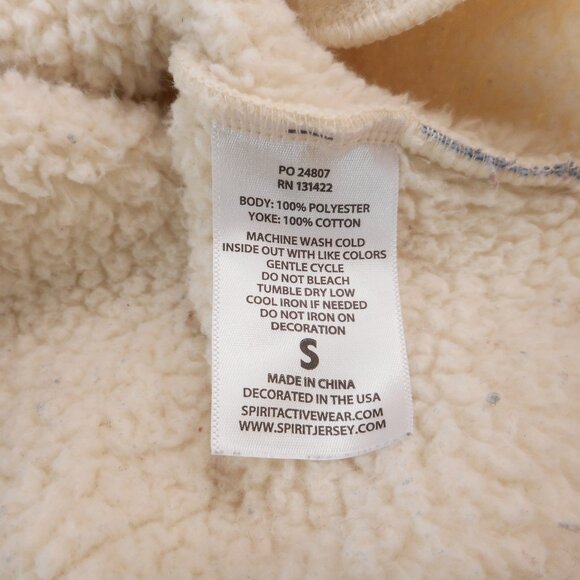 The Cosmopolitan Las Vegas Spirit Jersey Faux Sherpa Pullover Sweatshirt Size S - Picture 9 of 10